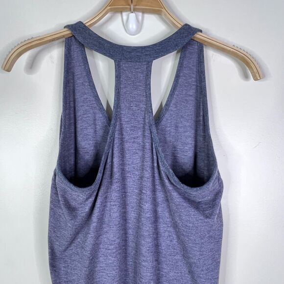 Athleta Tee Racerback Ruched‎ Purple Dress Size XS - Picture 4 of 7